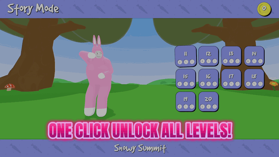 Super Bunny Man — Master Key (Unlock Every Level) (screenshot 2)